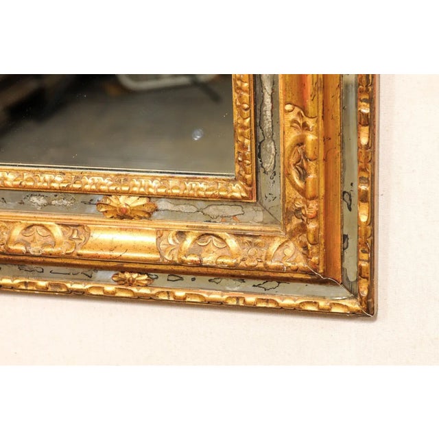 Early 20th Century Spanish Antique Carved & Gilt Frame Mirror For Sale In Atlanta - Image 6 of 12