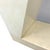 Vintage Modern Parchment-Style Console Table With Glass Top and Brass Accents For Sale - Image 18 of 18