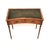 Walnut Leather Top Concave Desk, 1930 For Sale - Image 6 of 12