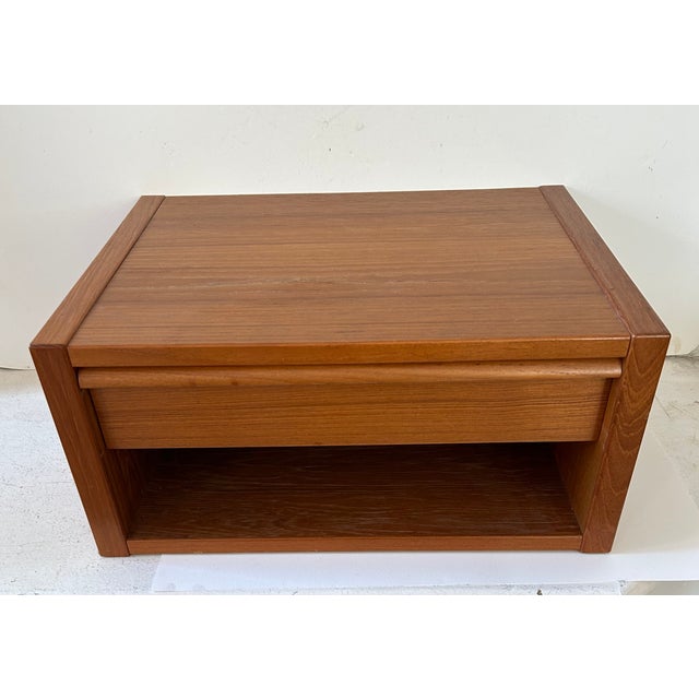 Jesper International Vintage Jesper International Danish Teak Hanging Wall Cabinet For Sale - Image 4 of 6