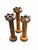 Industrial Late 19th/Early 20th-Century Solid Wood Textile Mill Bobbins – Set of 3 For Sale - Image 3 of 4