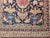 19th Century Kerman Lavar Rug, Hand-Knotted Wool, Tree of Life Pattern, Navy & Ivory, 4x6 For Sale - Image 10 of 13