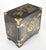 Chinoiserie Late 20th Century Hand Painted Black Lacquer Chinoiserie Cabinet For Sale - Image 3 of 11