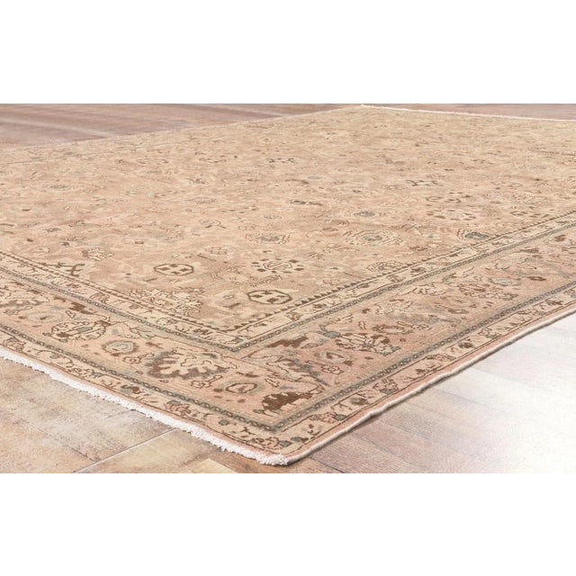 Textile Mid 20th Century Vintage Persian Malayer Rug -09'03 X 12'02 For Sale - Image 7 of 9