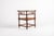 Antique Walnut Corner Chair with Spindle Back and Straw Seat, 1890s For Sale - Image 5 of 12