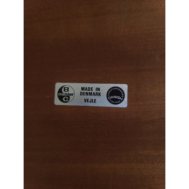 Vejle Stole & Møbelfabrik Danish Teak Nesting Tables Vejle Stolefabrik For Sale - Image 4 of 9