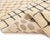 Animal Print & Grid Hand-Knotted Wool Rug | 9'11" X 6'10" | One of a Kind For Sale - Image 4 of 7