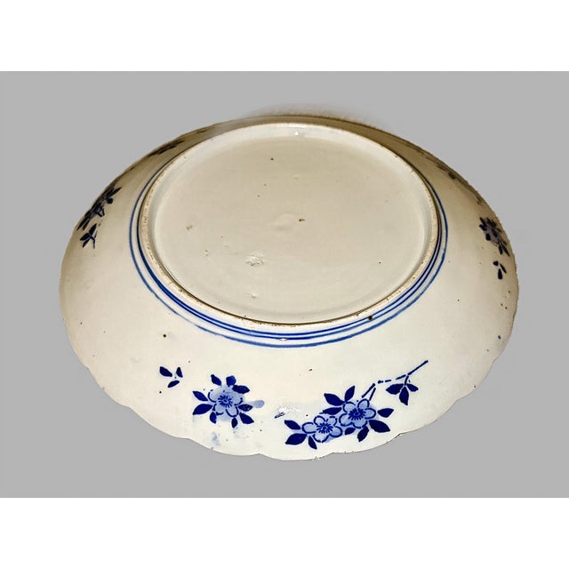 Vintage Imari Wall Plate Decor For Sale - Image 9 of 12