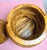 Wood Mid-Century Hand Turned Wood Jar Segmented Artisan Signed For Sale - Image 7 of 8