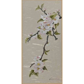 Nita Wallenberg, Flowers, Gouache, Mid 20th Century For Sale