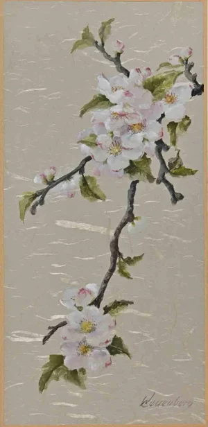 Nita Wallenberg, Flowers, Gouache, Mid 20th Century