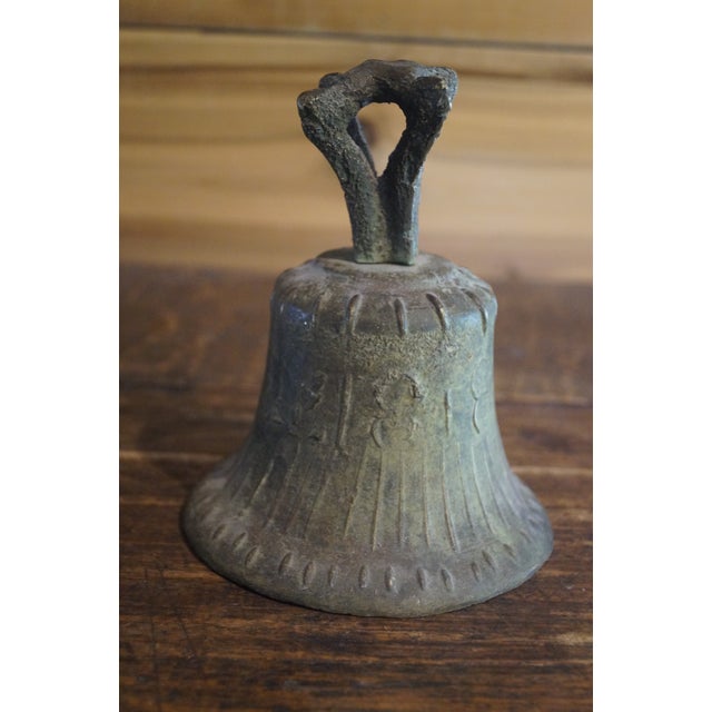 1818 Bronze Spanish Colonial Mission Bell For Sale - Image 9 of 10