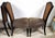 French Art Nouveau Dining Chairs Double Caned Set of 4 For Sale In Miami - Image 6 of 12