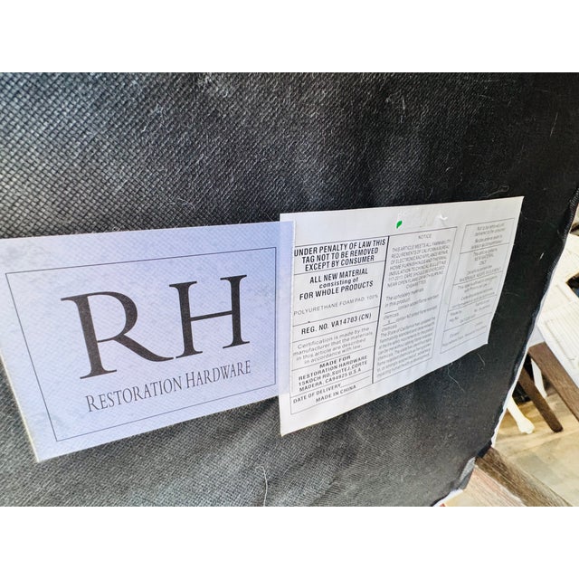 White Restoration Hardware Hudson Parsons Dining Chairs Set of 6 For Sale - Image 8 of 8