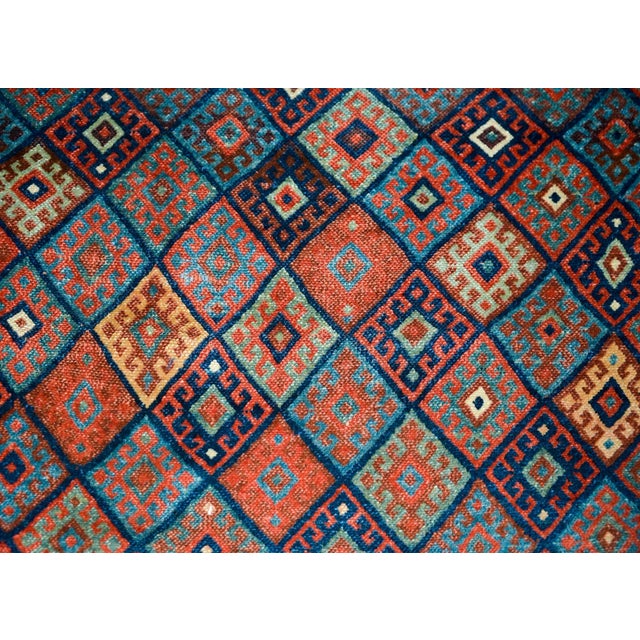 Tribal Early 20th Century Kurdish Jaffe Rug For Sale - Image 3 of 10