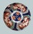 Red Vintage Japanese Imari Charger Plate — 12.5” — Hand‑Painted For Sale - Image 8 of 10