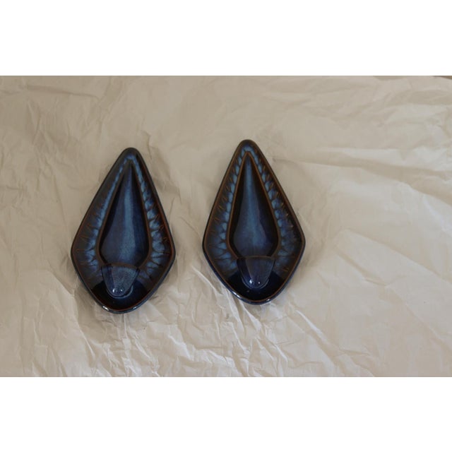 Mid-Century Danish Ceramic Sconces by Einar Johansen for Søholm Stentøj, Set of 2 For Sale - Image 17 of 18