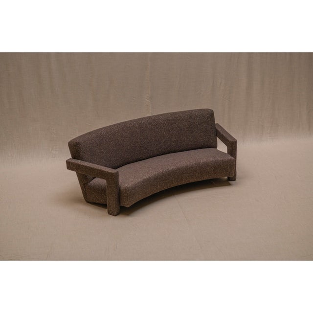 Utrecht Curved Sofa by Gerrit Rietveld for Cassina, 1980s For Sale - Image 17 of 18