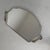 Art Deco Mirror with Faceted Glass and Chrome-Brass Frame, 1930s For Sale - Image 3 of 11