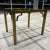 Mastercraft Chinese Chippendale Brass End Table With Fretwork For Sale - Image 11 of 12