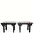 Wood Pair of Rattan Top Side Tables For Sale - Image 7 of 9