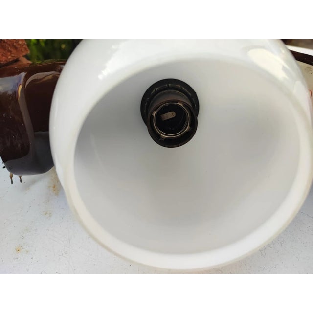 Ceramic Wall Lamp from Łaszkiewicz, Łask, Kościan, 1970s For Sale - Image 4 of 9