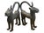 Vintage Large Benin Bronze Sculpture of a Leopard 32" H Nigeria For Sale - Image 12 of 12