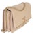 Traditional Beige Quilted Caviar Suede Lady Coco Chain Flap Bag For Sale - Image 3 of 9
