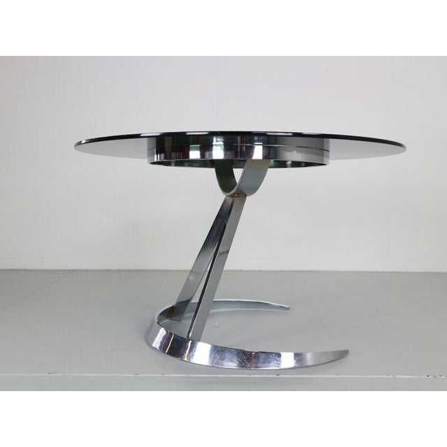 Space Age Dining Room Set by Boris Tabacoff, France, 1970s, Set of 5 For Sale - Image 9 of 18