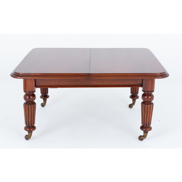William IV Mahogany Extending 14 Seater Dining Table by J Fitter For Sale - Image 3 of 6