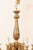 Mid 20th Century French 6-Light Gilt Chandelier For Sale - Image 10 of 11