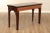 Maitland Smith Carved Mahogany Serpentine Console Table For Sale - Image 12 of 12