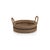 This set of 2 nesting abaca basket trays is beautiful decorative trays for dining tables, shelves, cabinets and drawers....