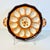 1980s 1980s Vintage Boho Chic Arts & Crafts Rustic European Deviled Egg Serving Plate For Sale - Image 5 of 14