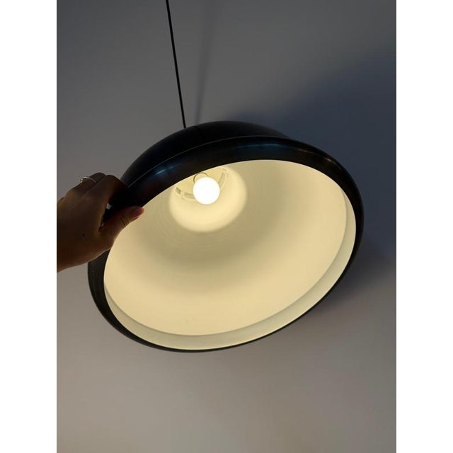 Gray Country Line Pendant Lamp in Anthracite by Sidse Werner for Holmegaard For Sale - Image 8 of 11