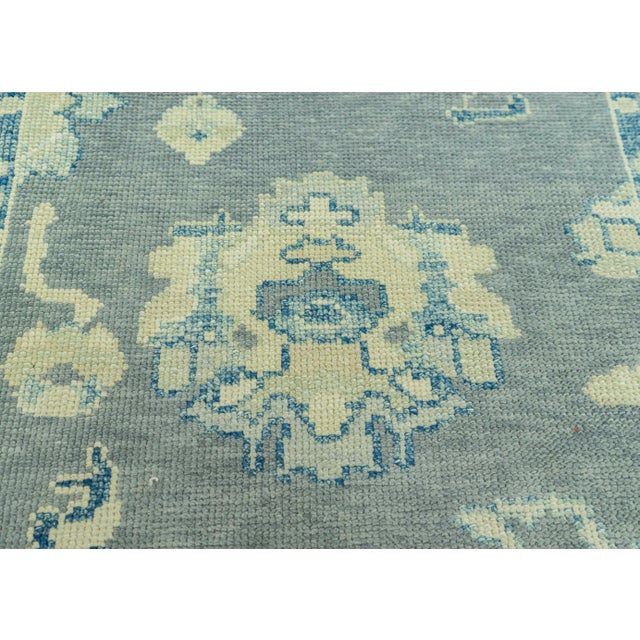 Turkish Turkish Oushak Rug 3'10"x 5'10" #19064 For Sale - Image 3 of 8