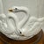 Mid 20th Century 20th Century Portuguese White Ceramic Swan Planter For Sale - Image 5 of 9