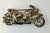 Vintage 1990s Dorothy Bauer motorcycle chopper. Signed and prong set. 2.25” x 1”