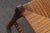 Diminutive Antique French 19th Century Bobbin Corner Chair With Rush Seat For Sale - Image 16 of 18