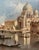 View of Venice with the Basilica of Santa Maria Della Salute, Oil on Canvas, 19th Century, Framed For Sale - Image 10 of 12