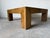 1980s Postmodern Parsons-Style Checkered Wood Coffee Table For Sale - Image 10 of 12