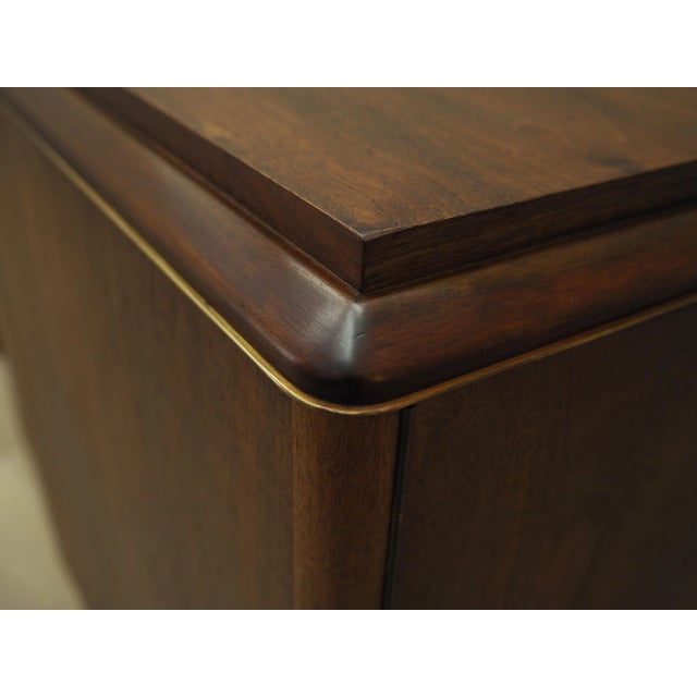 Vintage Danish Walnut Highboard, 1960s For Sale - Image 14 of 16