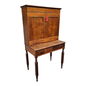 19th Century Drop-Front Plantation Desk