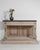 Gray 19th Century Oak Neoclassical Console Table With Belgian Bluestone Top For Sale - Image 8 of 9