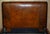 European King Bed Frame in Hand-Dyed Brown Leather from Ralph Lauren For Sale - Image 6 of 18