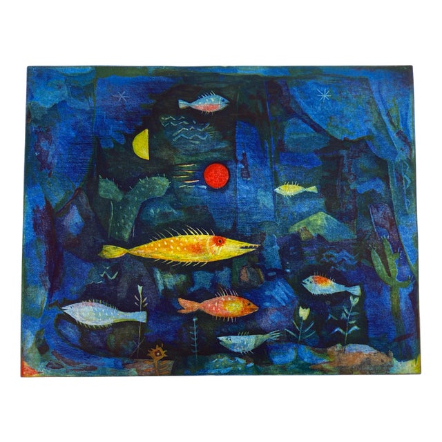 Yoshi Takahashi, Fish, Aquatint Etching, 1970s For Sale