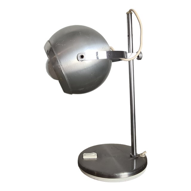 Mid-Century Modern French Eyeball Desk Lamp, 1970 For Sale