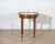Wood Mid 20th Century Louis XVI–Style Bouillotte Table with Marble Top and Brass Gallery For Sale - Image 7 of 11