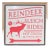 Reindeer Rides Wall Sign 15.5"SQ For Sale