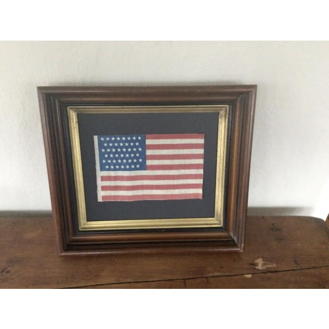 Antique/Vintage Rare 45 Star American Flag 1896- 1907 Utah. This flag is very rare being an early flag and with a...